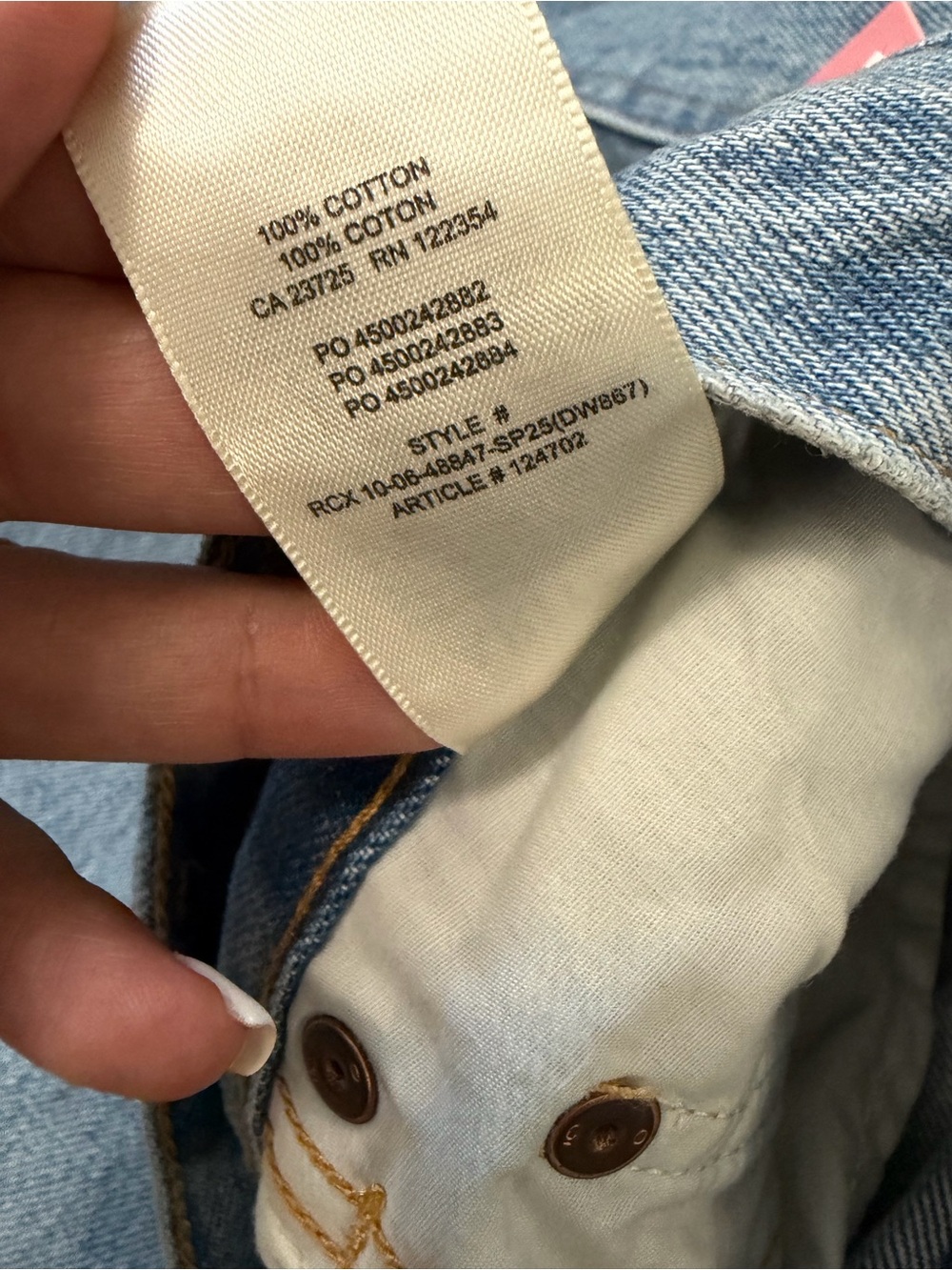 Denim Forum 90’s Vintage Lo-rise Baggy Jean - Picture 8 of 9